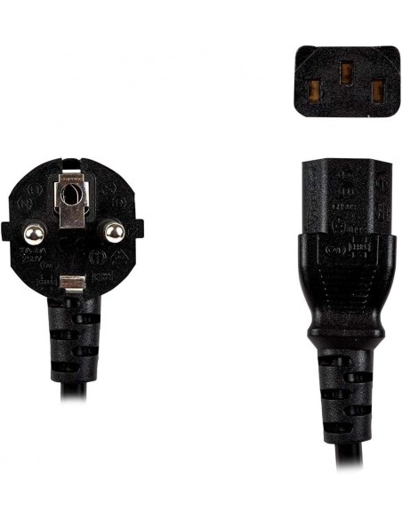 UNYKAch Cable de Alimentación CPU 100% Cobre Negro 1.5m