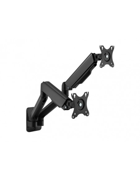 Equip 650138 Soporte de Pared Orientable para 2 Pantallas de 17"-32" Brazo 564mm Muelle de Gas hasta 9kg