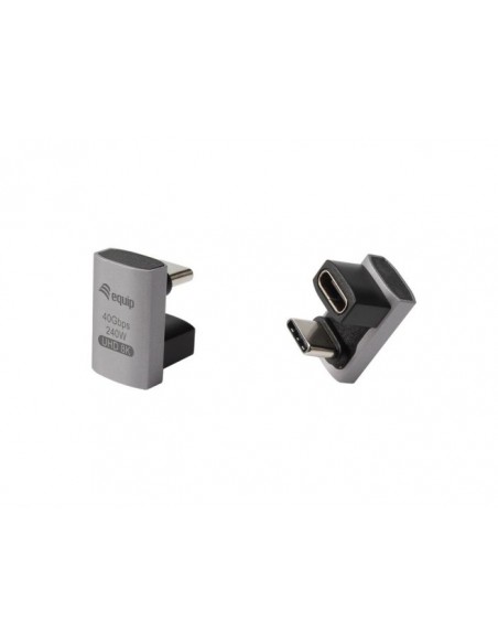 Equip 133477 Adaptador de enchufe USB 4 C a CU, 40Gbps PD 240W Pack 2 Adaptadores