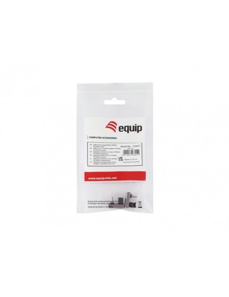 Equip 133477 Adaptador de enchufe USB 4 C a CU, 40Gbps PD 240W Pack 2 Adaptadores