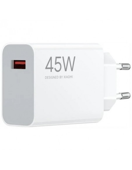 Xiaomi Adaptador de Corriente de Carga Rápida 45W USB-A Blanco