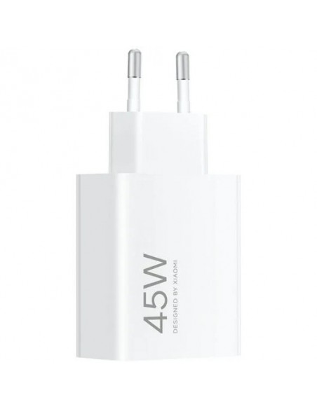 Xiaomi Adaptador de Corriente de Carga Rápida 45W USB-A Blanco