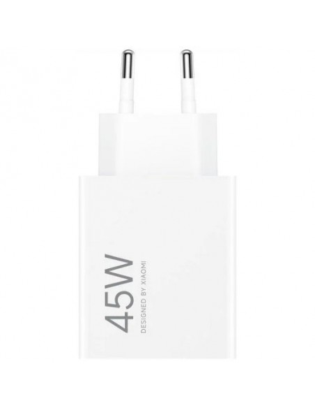 Xiaomi Adaptador de Corriente de Carga Rápida 45W USB-A Blanco