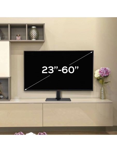 UNYKAch Soporte TV de Sobremesa para Pantallas Planas y Curvas de 23-60" 40Kg