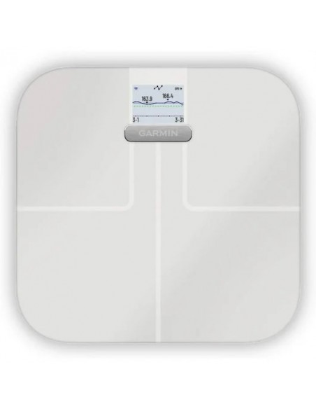 Garmin Index S2 Smart Scale Báscula Inteligente Blanca