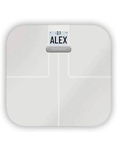 Garmin Index S2 Smart Scale Báscula Inteligente Blanca