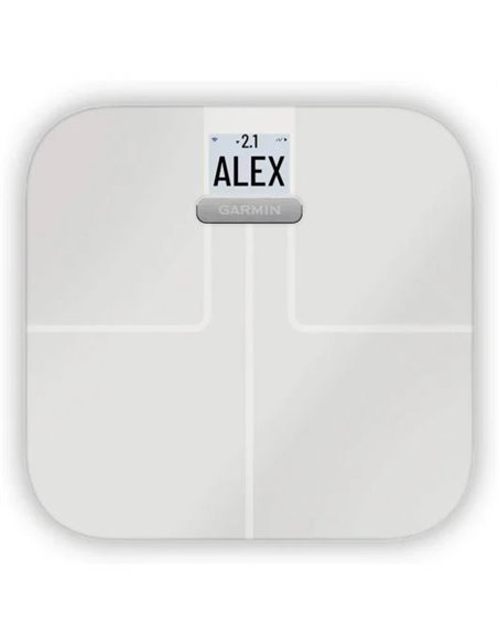Garmin Index S2 Smart Scale Báscula Inteligente Blanca