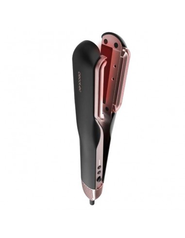 Cecotec RitualCare Air Lisse 2in1 Black Secador Plancha de Pelo con Aire con 2 Cabezales