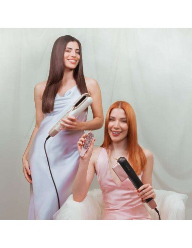 Cecotec RitualCare Air Lisse 2in1 Black Secador Plancha de Pelo con Aire con 2 Cabezales