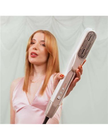 Cecotec RitualCare Air Lisse 2in1 Black Secador Plancha de Pelo con Aire con 2 Cabezales