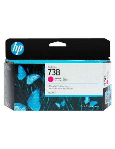HP 738 Magenta Tinta