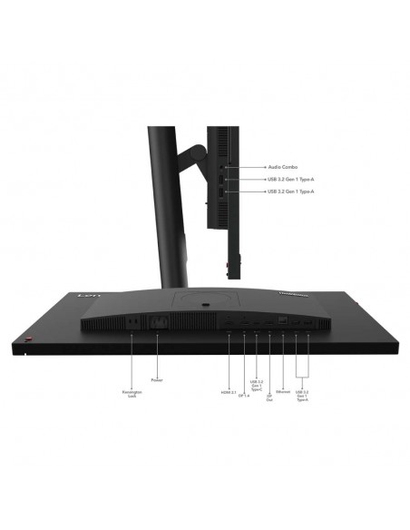 Lenovo ThinkVision T27hv-30 27" LED IPS QHD USB-C Webcam Monitor