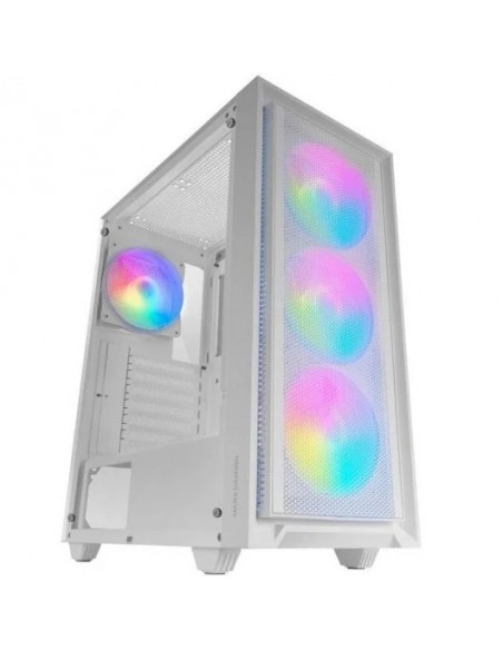Mars Gaming MC-AIRW Caja Gaming ATX Cristal Templado Blanca