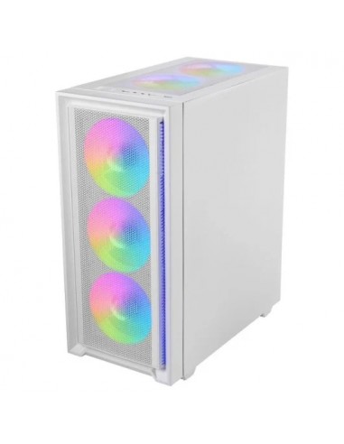 Mars Gaming MC-AIRW Caja Gaming ATX Cristal Templado Blanca