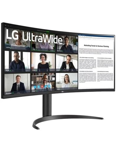 LG 34WR55QK-B 34" LED VA UltraWide QHD 100Hz Curva USB-C Monitor
