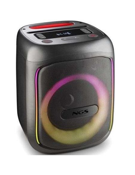 NGS Wild Swag Go Altavoz Portátil Batería TWS BT/USB/TF/AUX IN 80W RMS Negro