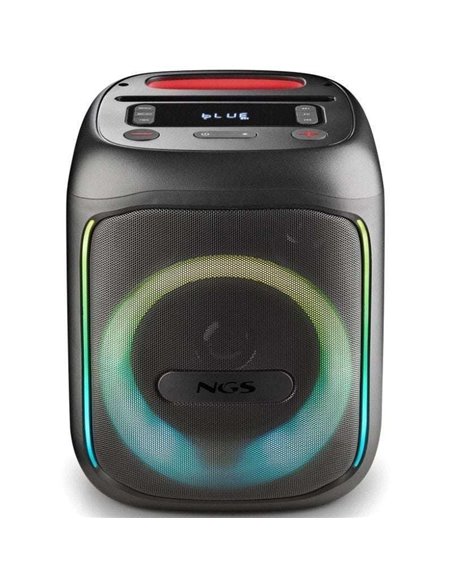 NGS Wild Swag Go Altavoz Portátil Batería TWS BT/USB/TF/AUX IN 80W RMS Negro