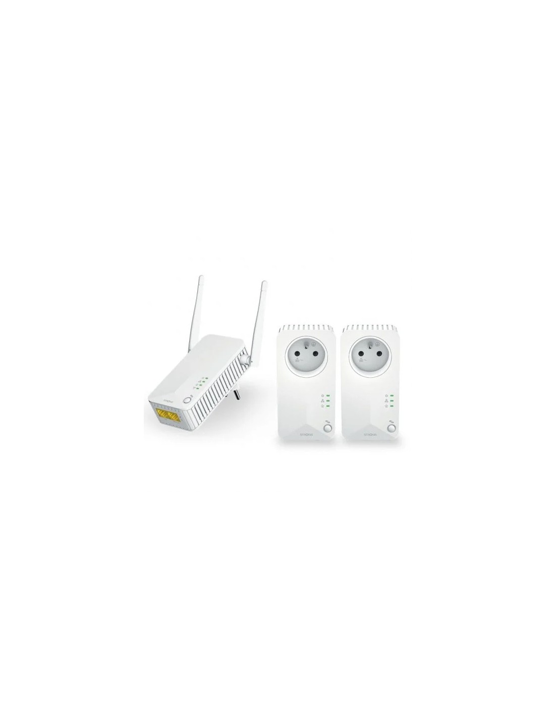 Plc 600 Strong Powerline Wi-Fi 600 Triple Pack PLC 600Mbit/s | Online Canarias