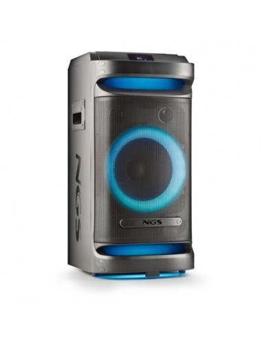 NGS Wild Space 1 Altavoz Portátil Inalámbrico Batería con Woofer 10" TWS BT/USB/AUX 180W RMS Negro