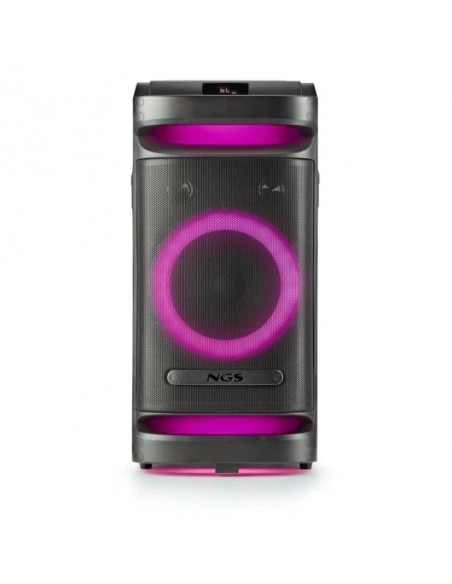 NGS Wild Space 1 Altavoz Portátil Inalámbrico Batería con Woofer 10" TWS BT/USB/AUX 180W RMS Negro