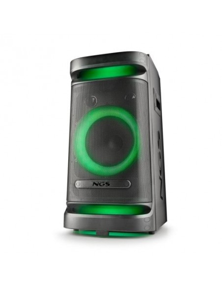 NGS Wild Space 1 Altavoz Portátil Inalámbrico Batería con Woofer 10" TWS BT/USB/AUX 180W RMS Negro