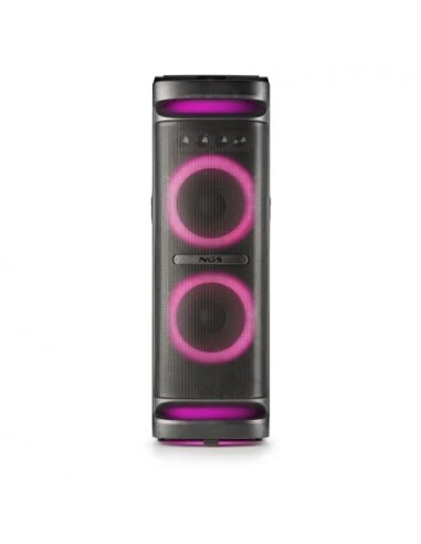 NGS Wild Space 3 Altavoz DJ Portátil Inalámbrico BT/USB/AUX IN 800W RMS Negro