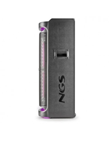 NGS Wild Space 3 Altavoz DJ Portátil Inalámbrico BT/USB/AUX IN 800W RMS Negro