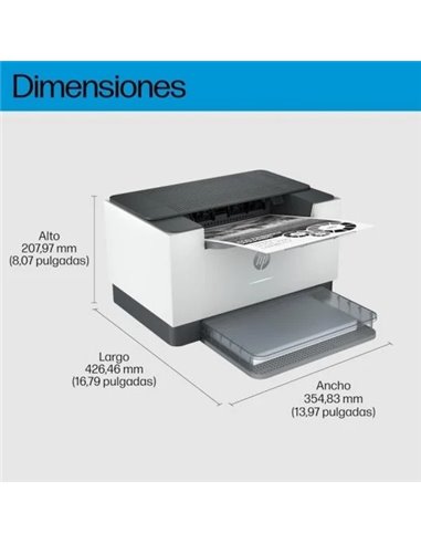 HP LaserJet SFP M207dw WiFi Dúplex Impresora Láser Monocromo A4