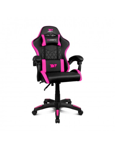 Drift DR35 Silla Gaming Negra/Rosa Fucsia