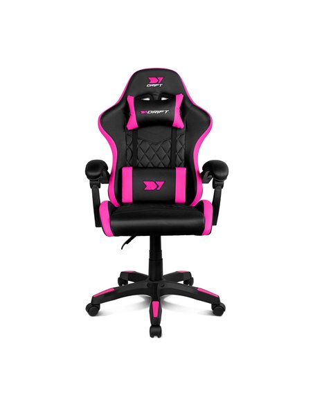 Drift DR35 Silla Gaming Negra/Rosa Fucsia