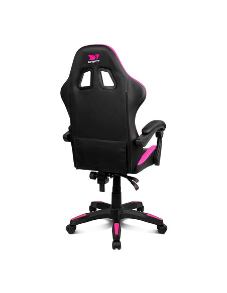 Drift DR35 Silla Gaming Negra/Rosa Fucsia