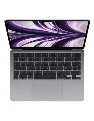 Apple MacBook Air Apple M2 8 Núcleos/ 16GB/ 256GB SSD/ GPU 8 Núcleos/ 13.6" Gris Espacial