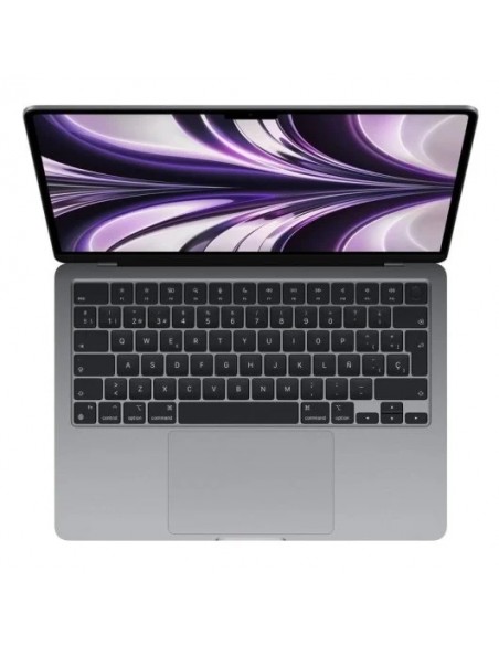 Apple MacBook Air Apple M2 8 Núcleos/ 16GB/ 256GB SSD/ GPU 8 Núcleos/ 13.6" Gris Espacial