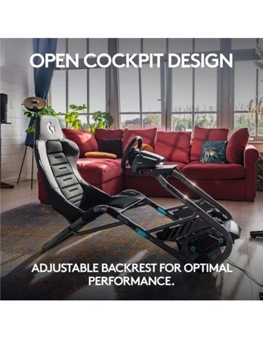 Playseat Trophy Logitech G Edition Asiento para Simulación de Carreras Negro