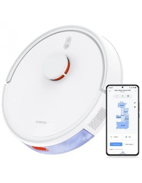 Xiaomi Robot Vacuum S20 Robot Aspirador y Friegasuelos Blanco