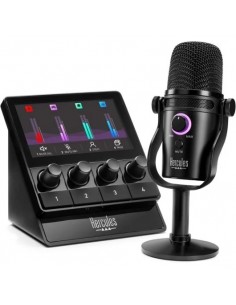 Hercules Stream Starter Kit Micrófono y Controladora para Streaming