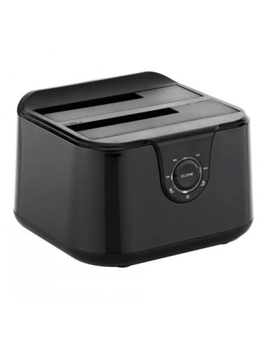Conceptronic DONN12B Docking Station 2.5"/3.5" SATA USB 3.2 Gen1 de Doble Bahía