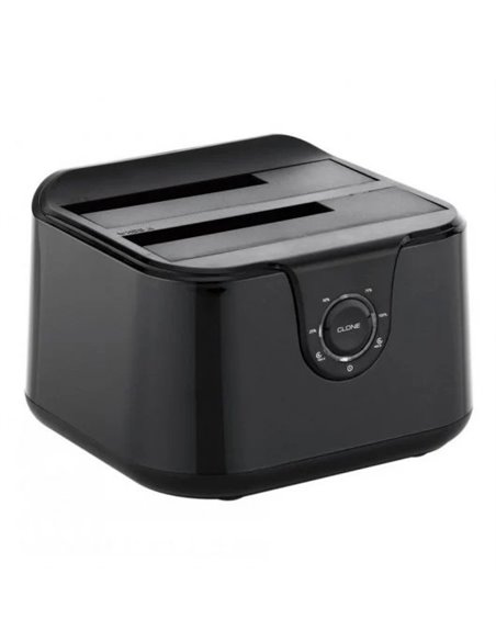 Conceptronic DONN12B Docking Station 2.5"/3.5" SATA USB 3.2 Gen1 de Doble Bahía