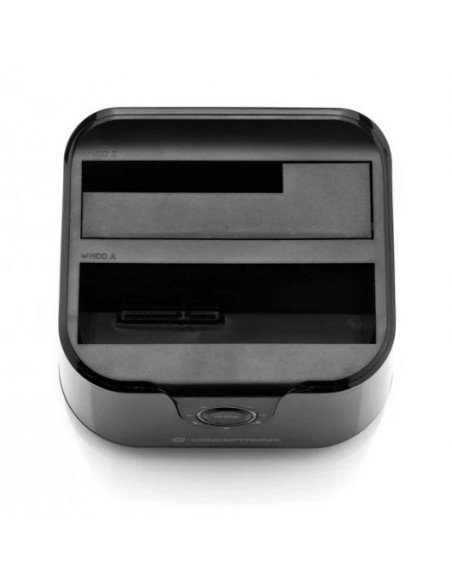 Conceptronic DONN12B Docking Station 2.5"/3.5" SATA USB 3.2 Gen1 de Doble Bahía