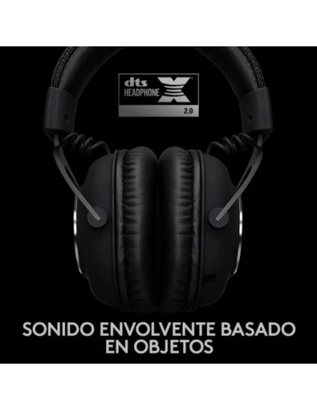 Logitech G Pro X Auriculares Gaming Inalámbricos con Lightspeed Negros