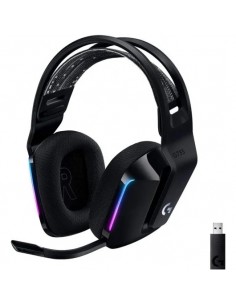 Logitech G733 Lightspeed RGB Auriculares con Micrófono Inalámbricos Gaming Negros