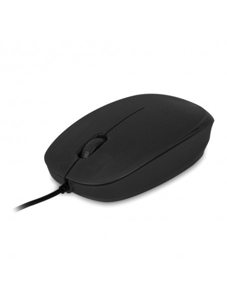 NGS Flame Ratón USB-C 1000DPI 2 Botones Negro