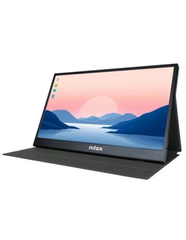 Nilox NXMP15FHD11 Monitor Portátil 15.6" FHD, Mini DMI, 2xUSB-C, Negro