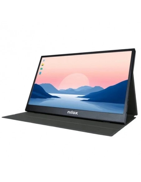 Nilox NXMP15FHD11 Monitor Portátil 15.6" FHD, Mini DMI, 2xUSB-C, Negro