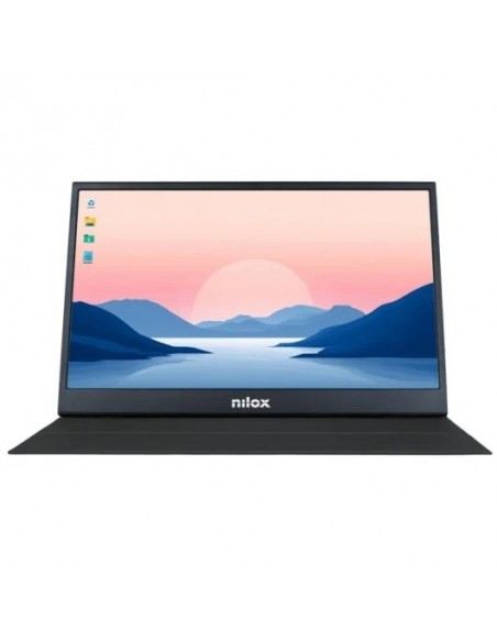 Nilox NXMP15FHD11 Monitor Portátil 15.6" FHD, Mini DMI, 2xUSB-C, Negro