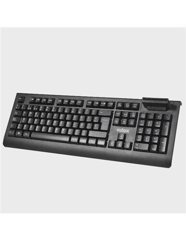 Nilox NXKIRE0002 Teclado con Lector DNI-e 4.0 y SmartCard Integrado