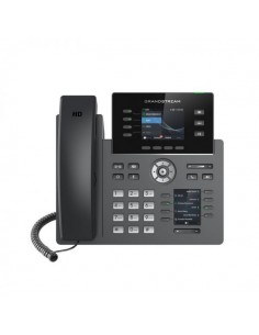 Grandstream GRP2634 Teléfono IP 8 Línea, 4 Cuentas SIP, WiFi dual, 2xGb, PoE, Color, Bluetooth, 24xBLF