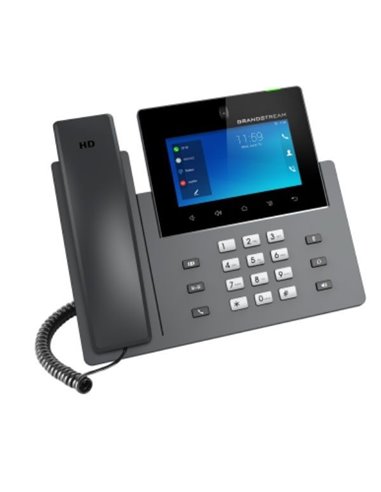Grandstream Networks GXV3350 Video Teléfono IP Negro 16 Líneas WiFi Bluetooth Android