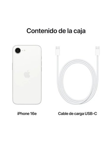 Apple iPhone 16e 256GB Blanco