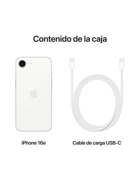 Apple iPhone 16e 256GB Blanco
